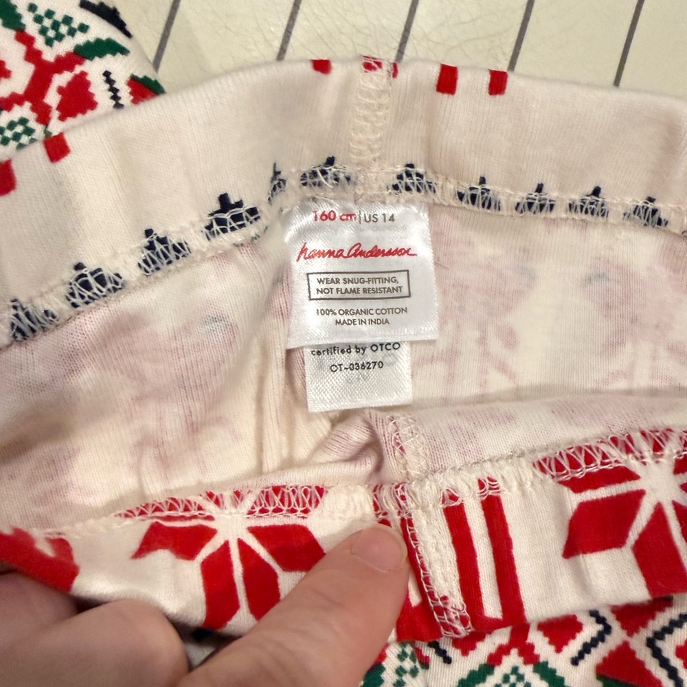NWT Hanna Andersson Winter Isles Pajama Set - Picture 6 of 7